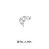 Hebilla de Plata de Ley S925, Hebilla de Acabado, Hebilla de Alambre, Accesorios para Joyería DIY Hechos a Mano, Pulsera de Cuentas, Material para Collares