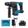 Makita Dewei Taladro de Martillo Ligero Inalámbrico sin Escobillas de Litio Recargable Portátil Inalámbrico Transfronterizo Comercio Exterior Venta al por Mayor Pico Eléctrico de Alta Potencia