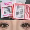 Pestañas postizas ligeras transfronterizas, set de pegamento Lens Muse, naturales y delicadas, suaves para el maquillaje natural de todos los días, populares en el comercio exterior