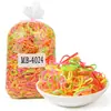 Diadema Gelatina Colorida Banda de Goma Desechable Alta Elasticidad Duradera Lazo para el Cabello