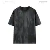 Comércio Exterior Transfronteiriço 2026 Novas Camisetas Tie-Dye de Manga Curta para Verão para Homens e Mulheres Camisetas de Marca Tendência Tops Largos Tamanho Grande Amazon