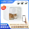 110V220V EUA, Reino Unido e Regulamentos Europeus 68L Espaço Grande Secador de Pet Soprador de Água para Gato Cão Caixa de Secagem Inteligente