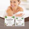 Oceaura Sabonete Calmante para Pele de Coco Limpeza Suave para a Pele do Corpo Fragrância Hidratante Xadrez Sabonete de Cuidado Diário