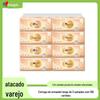 Impressão de coração para coração, guardanapo de papel clássico com desenho dourado, 3 camadas, 100 desenhos, papel higiênico doméstico, caixa inteira acessível, lote de atacado