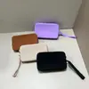 Nueva Bolsa Cosmética Cuadrada de Silicona Dopamina Para Salir Billetera de Monedas de Silicona Bolsa de Almacenamiento Digital Color Sólido Almacenamiento de Labiales