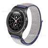Adecuado para Samsung Gear S2 classic correa de nailon deportiva de bucle tejido fino color tejido correa de reloj