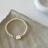 Pulsera de Cuentas de Gatito y Conejo de Dibujos Animados para Mujer, Diseño Lindo, Pulsera Zen, Pulsera Versátil Estilo Chino