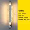 Luminária de Parede LED de Luxo Leve, Lâmpada Simples Moderna para Quarto de Casa, Lado da Cama, Personalidade Criativa Nórdica, Luminária de Parede de Acrílico para Sala de Estar