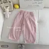 Pantalones Rectos Delgados de Verano 2025 Nuevos y Elegantes para Niñas, Pantalones Casuales Tipo Zanahoria, Pantalones Antimosquitos, Pantalones Modernos para Niños