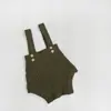 Mono de punto estilo coreano para niños, para primavera, para niños y niñas, ropa de salida y para gatear para bebés de un año