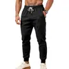 Pantalones Deportivos tipo Jogger para Hombre 2026 Transfronterizos con Cordón, Cintura Elástica, Bolsillos con Cremallera y Diseño de Retazos
