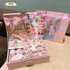 Conjunto de Tocados para el Día del Niño Caja de Regalo para el Cumpleaños de una Niña Pinza para el Cabello de Princesa Cuerda para el Cabello Accesorios para el Cabello