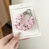 Novo Estilo Ins Alça de Pulso de Rede para Celular Cordão Curto Corrente de Celular Corda Anti-Perda Alça de Polegar para Câmera Tecida à Mão
