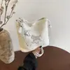 Primavera 2026 Nuevo Estilo Estrella Estilo Coreano Bolsa de Tela Gran Capacidad Casual Simple Moda Bolso Versátil Bolso de Cubo de Mano