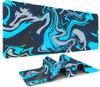 Popular Alfombrilla de Ratón Abstracta con Ondas Fluidas de Venta Caliente Transfronteriza Amazon Alfombrilla de Escritorio Extragrande Alfombrilla para Gaming