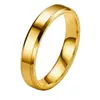 Anillo de Acero Inoxidable Acero de Titanio para Mujer al por Mayor Nicho Alta Calidad Lujo Ligero Estilo ins Anillo Chapado en Oro Anillo Brillante para Mujer