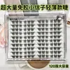 Cílios postiços ultrafinos, leves, de pequeno volume, fotogênicos, elegantes, limpos, fáceis de usar, com um fluxo de cabelo natural