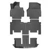 Adequado para Kia Ev9 2023-2025 Tapetes de Piso TPE Material 3D para Todas as Estações Tapete do Porta-Malas Tapetes de Piso