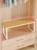 Estante de almacenamiento para armario, estante de gabinete, estante interior en gabinete, organizador de almacenamiento para microondas de escritorio, panel divisor de gabinete de cocina