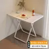 Mesa Plegable Mesa de Comedor para el Hogar Mesa de Comedor para Apartamento Pequeño Mesa Redonda Simple Puesto Mesa y Sillas Plegables