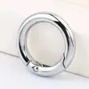 18Mm-48Mm Argolas de Mola Conservadoras de Cor Acessórios para Joias DIY Anéis Redondos Argolas para Chaveiros Argolas para Chaveiros Fechos de Mola