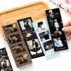 24 piezas de mercancía de soporte de abanico de cuatro compartimentos de Zhang Zimo, tarjetas pequeñas autoimpresas, polaroids, regalos de alto valor para novias