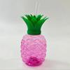 Vaso Popote de Piña Estilo Ins Vaso Creativo de Fruta Vaso Popote Popular Vaso para Té con Leche Vaso con Forma de Fresa y Uva
