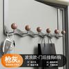 Ganchos para abrigos populares para puerta transfronterizos, Ganchos para abrigos personalizados para puerta de dormitorio, Percheros sin costuras para puerta de estilo ondulado