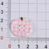 Nuevos botones de anillo liso para pajarita de gato KT, piezas de accesorios DIY para fundas de teléfono, materiales de parche de pegamento de crema al por mayor