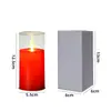 Vela Digital LED Artificial Roja Personalizada Oscilante Creativa Boda Cumpleaños Arreglo Propuesta Confesión Props