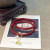 Pulsera Navideña Esmaltada Paso a Paso Pulsera para Novia Nafu Suzuki Fresca Simple de Nicho Lujo Ligero Pulsera para Niñas