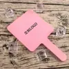 Novo Espelho de Maquiagem Quadrado Portátil para Mão e Mesa, Presente de Bem-Estar de Beleza Personalizado para Meninas