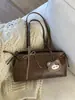 2025 de Moda para Viajar Gran Capacidad Casual Estilo Nuevo Texturizado Retro para Mujer Bolso de Hombro o Axila con Colgante