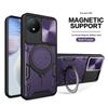 Adecuado para Funda de Teléfono Móvil Vivo X300 Iqoo15 Funda Protectora Anticaída con Ventana Deslizante Magnética V25 Funda Transfronteriza a Prueba de Tres