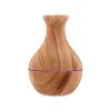 Fábrica transfronteriza para mini jarrón de madera colorido USB humidificador máquina de aromaterapia purificador de aire humectante