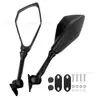 Nuevos accesorios para motocicleta Kawasaki, espejo retrovisor plegable reflectante de tres generaciones para Ninja, espejo retrovisor para coche deportivo modificado al por mayor