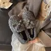 Sapatos estilo Birkenstock femininos, com forro de fleece, pelúcia e quentes, novos 2026, sapatos slip-on de sola grossa para outono e inverno