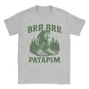Camisetas para Hombre Patapim el Bosque Brr Brr Troll Cerebro Italiano