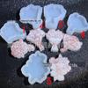 Molde de Silicone Flor de Tulipa Rosa para Aromaterapia Gesso Saída de Ar Molde de Buquê Gotejamento Cola Manual DIY Molde