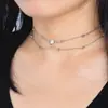 Cadena para el Pecho Joyería Estilo Puro Deseo, Popular en Redes Sociales, Moderna y Versátil, Sexy Cadena Corporal con Colgante de Pedrería Joyería