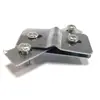 Accesorios para cesta de bicicleta Arandela de tarjeta para cesta de bicicleta Tarjeta de fijación para cesta de bicicleta Tornillo de arandela de instalación para cesta de verduras