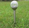 Lámpara Solar de Acero Inoxidable 6cm8cm Lámpara de Grietas Lámpara Solar de Bola Redonda Lámpara de Césped Bola de Cristal