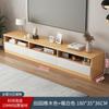 Mueble de TV Moderno Minimalista para Apartamento Pequeño, Gabinete de Piso para Sala de Estar del Hogar, Mesa de Recámara con Patas de Madera Maciza, Mueble de TV Sencillo