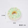 Imán para Refrigerador de Comida Simulada Donut Modelo Pastel Postre Tridimensional Juguete de Comida Juguete para Aliviar el Estrés Venta al por Mayor