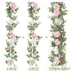 Fábrica de Rattan Artificial Artificial Venda Direta Planta de Eucalipto Verde Videira de Folha de Eucalipto Decoração de Casa Videira de Flor Artificial