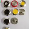 Tiras Guía Ciega de Acero Inoxidable 304, Clavos Guía con Recubrimiento de Diamante, Clavos Ciegos de Plástico 316, Reductores de Velocidad Antideslizantes para Estacionamientos