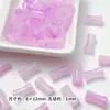 Accesorios DIY para joyería de cuentas, degradado multicolor, varios estilos, kit de materiales DIY de pulsera de cuentas sueltas simple y a la moda