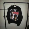 Estilo de Rua Gótico Europeu e Americano Moda Ins Tendência Estampado Harajuku Moletom com Capuz Y2K Roupas Transfronteiriças Moletom Lulu