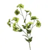 Flor Artificial de Mariposa y Flor de 18 Cabezas Múltiples Simulada para Decoración del Hogar, Celebración de Bodas, Flor de Seda al por Mayor Transfronteriza, Flor Artificial