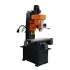 Furadeira Fresadora Multifuncional Pequena ZX50C Transmissão por Engrenagens Alimentação Automática Furadeira Fresadora Mesa Integrada Giratória